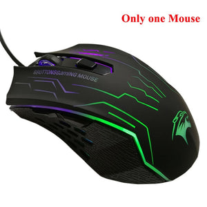 Silent Click USB Wired Gaming Mouse
