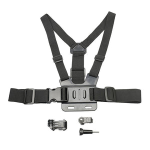 Adjustable Phone Clip Holder with Gopro Chest Belt/ Head Strap for iPhone Samsung Huawei xiaomi smartphone for Outdoor Sports