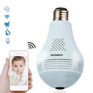 360 Degree Bulb IP Camera