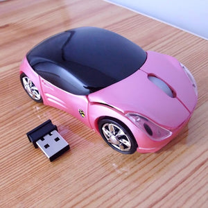USB 2.4GH Wireless Car Optical Mouse
